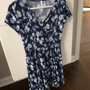 Super Cute Navy and Light Blue Summer Dress